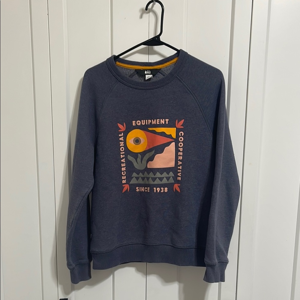 REI unisex Gray Sweater